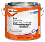 Alabastine muurverf 2in 1 badkamer en keuken wit 2,51, Doe-het-zelf en Verbouw, Verf, Beits en Lak, Wit, Nieuw, Ophalen of Verzenden