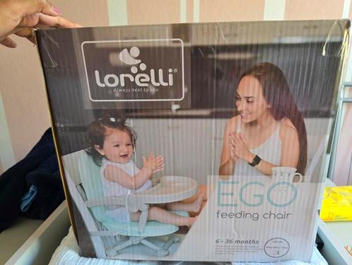 Lorelli Ego Meegroeistoel - Nieuw in Doos!, Kinderen en Baby's, Kinderstoelen, Nieuw, Meegroeistoel, Afneembaar eetblad, Gordel(s)