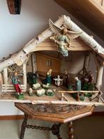 Mooie kerststal met kerstgroep, Ophalen, Gebruikt