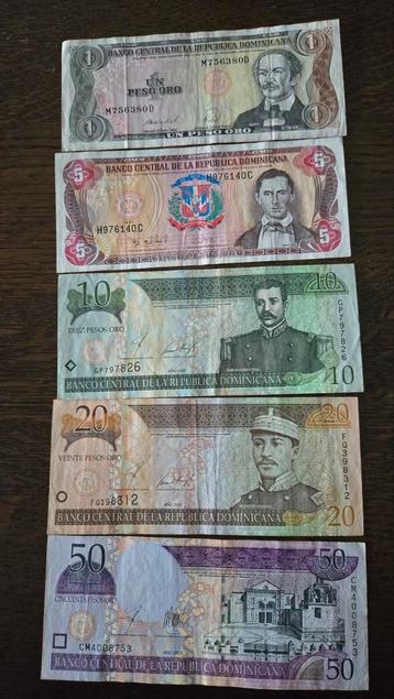 Bankbiljetten uit de Dominicaanse Republiek beschikbaar voor biedingen