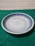 schaal boch groot blauw grijs aardewerk, Antiek en Kunst, Ophalen of Verzenden