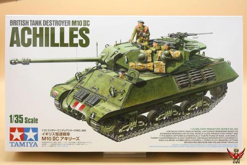 ROWASP | Tamiya 1/35 British Tank Destroyer M10 IIC ACHILLES, Hobby en Vrije tijd, Modelbouw | Auto's en Voertuigen, Nieuw, Tank