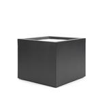 Luca Lifestyle Stretto Low cube 100x100x60 | antraciet |€495, Tuin, Kunststof, 100 cm of meer, Vierkant