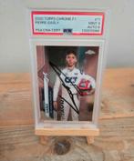 Pierre Gasly Topps PSA Gesigneerd, Ophalen of Verzenden, Zo goed als nieuw, Formule 1