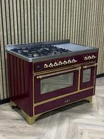 Prachtig Boretti Fornuis 120 cm Gas 7 pits + Coup de Feu, Witgoed en Apparatuur, Fornuizen, Ophalen of Verzenden, Grill, Gas