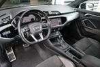 Audi Q3 Sportback 45 TFSIe 245pk 2x S-line Matrix Cam Cruise, Auto's, Audi, Gebruikt, Zwart, 4 cilinders, Hybride Elektrisch/Benzine