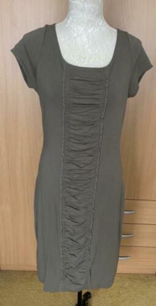 Claudia Strater jurk maat 40, Kleding | Dames, Jurken, Zo goed als nieuw, Maat 38/40 (M), Groen, Knielengte, Ophalen of Verzenden