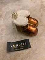 Nieuw VONDELS kerstornament suede boots, Diversen, Kerst, Ophalen of Verzenden, Nieuw