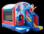 Te koop mooi nieuw springkussen superhelden 3,9 x 2,8 meter, Hobby en Vrije tijd, Feestartikelen | Verhuur, Ophalen of Verzenden