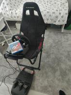 Playseat incl. Stuur en Pedalen & Gran Turismo spel PS5, Spelcomputers en Games, Spelcomputers | Xbox | Accessoires, Ophalen of Verzenden