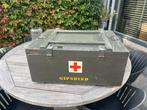 Vintage Militaire Kist - Gipsbind, Ophalen, Overige soorten, Nederland, Kist of Geocache