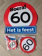 Feestversieringen 60 jaar, Ophalen of Verzenden, Versiering, Verjaardag