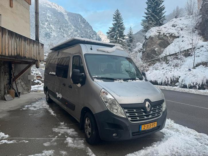 Renault Master 2.3Dci 2017 bus camper off-grid L3H2, Caravans en Kamperen, Campers, Particulier, tot en met 3, Buscamper of Camperbus