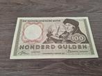 Mooi replacement biljet 100 gulden Erasmus, 1953, Postzegels en Munten, Ophalen of Verzenden, 100 gulden