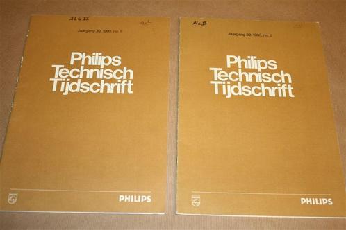 Philips Technisch Tijdschrift - 2x Jaargang 1980, Boeken, Techniek, Zo goed als nieuw, Ophalen of Verzenden