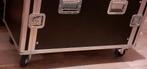 Flightcase 19" apparatuur rack blue wheels 2 doors Nieuw, Ophalen, Zo goed als nieuw, Overige instrumenten, Flightcase
