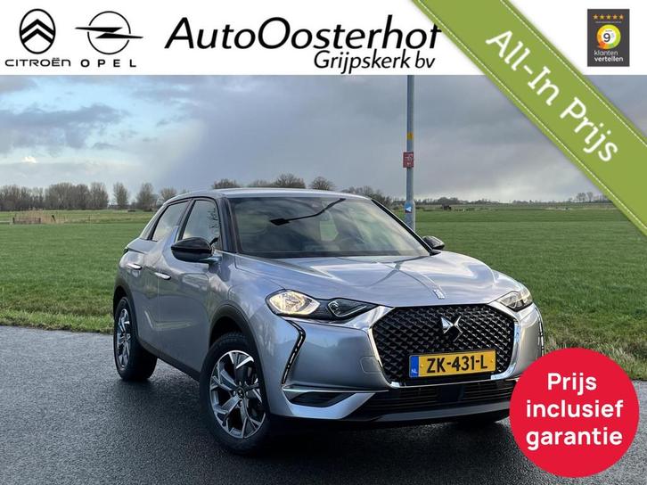 Ds 3 Crossback 100pk Performance Line D, Auto's, DS, Bedrijf, Te koop, DS 3, ABS, Airbags, Airconditioning, Alarm, Android Auto