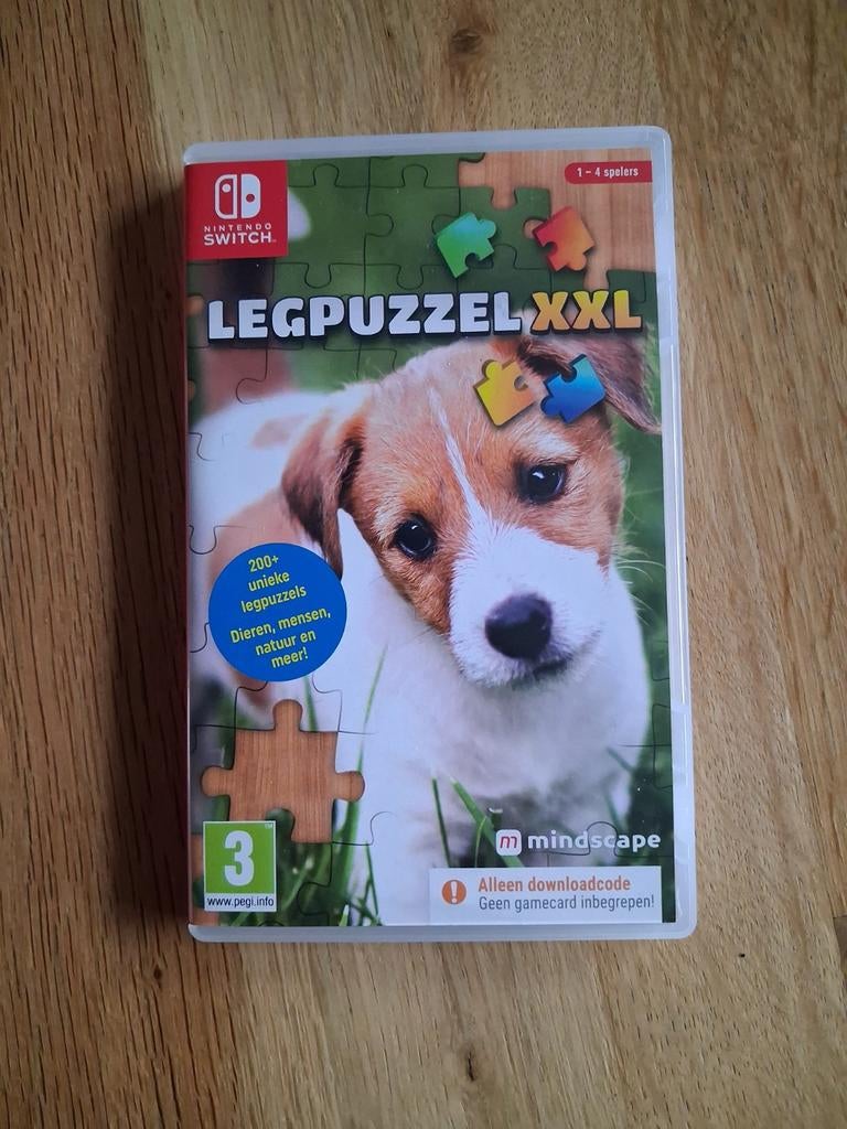 Legpuzzel XXL - Nintendo Switch, Ophalen, Puzzel en Educatief, 1 speler, Nieuw