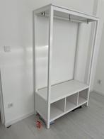 Ikea kledingkast met hanggedeelte en vakken, Huis en Inrichting, Kasten | Kledingkasten, Ophalen, Gebruikt, 100 tot 150 cm, 150 tot 200 cm