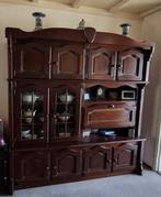 Grote donker eiken wandkast , 200x190x57cm, Huis en Inrichting, Ophalen, Gebruikt, 150 tot 200 cm, Eikenhout