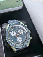 Mission on Earth - Swatch x Omega, Ophalen of Verzenden, Zo goed als nieuw, Polshorloge, Swatch