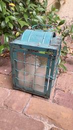 Lantaarn groen, Ophalen, Gebruikt, 25 tot 50 cm, Metaal