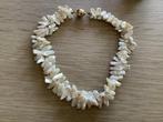 Parel ketting ., Ophalen of Verzenden, Zo goed als nieuw, Wit, Goud