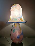 grote paddenstoel Art Glass lamp "Jean Luc Gambier", Ophalen