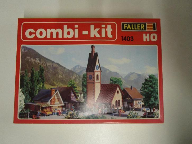 Faller Combi-kit 1403, Hobby en Vrije tijd, Modeltreinen | H0, Gebruikt, Brug, Tunnel of Gebouw, Gelijkstroom of Wisselstroom
