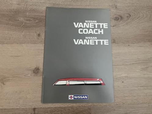 Folder Nissan Vanette 1988, Boeken, Auto's | Folders en Tijdschriften, Zo goed als nieuw, Nissan, Ophalen of Verzenden