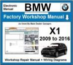 BMW X1 E84 2009-2015 Workshop manual op DVD in PDF formaat, Verzenden