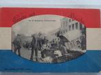 BREDA   op de Bredasche varkensmarkt TULPKAART, Verzamelen, Ansichtkaarten | Nederland, Verzenden, Voor 1920, Gelopen, Noord-Brabant