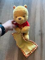Disney winnie the pooh knuffel met knuffeldoekje, Ophalen of Verzenden, Zo goed als nieuw, Overige typen