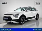 Kia Niro 1.6 GDi Hybrid DynamicLine Half lederen bekleding |, Zwart, Leder en Stof, Origineel Nederlands, Bedrijf