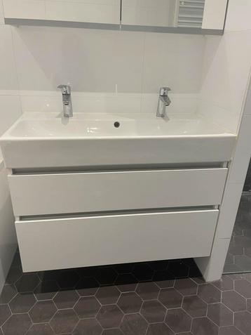 Badmeubel onderkast 100cm / Bathroom drawers set of 2 beschikbaar voor biedingen