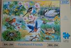 HOP legpuzzel Feathered Friends, Ophalen of Verzenden, Minder dan 500 stukjes, Gebruikt