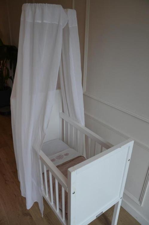 Wiegje wit, Kinderen en Baby's, Babywiegjes en Ledikanten, Gebruikt, Wieg, Ophalen