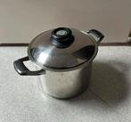 Grote Amc pan 8l, Huis en Inrichting, Keuken | Potten en Pannen, Ophalen of Verzenden, Zo goed als nieuw, Rvs, Kookpan of Snelkookpan