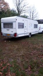 knaus azur 560 voortent goede staat 4 persoons, Caravans en Kamperen, Schokbreker, Rondzit, Omvormbare zithoek, Bedrijf