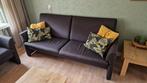 3 zits bank met stoel en hocker, Ophalen, Gebruikt, Driepersoons, 75 tot 100 cm