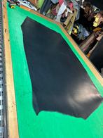 Zwarte tuigleer voor riemen 3-3,5 mm dikte half soepel, Hobby en Vrije tijd, Stoffen en Lappen, Zwart, Leer of Kunstleer, Ophalen of Verzenden