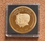 Penning  Willem Alexander Koning / Koningin Maxima 30-4-2013, Postzegels en Munten, Ophalen of Verzenden, Overige materialen, Nederland