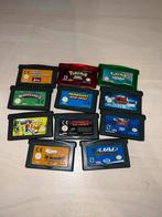 Gameboy advance + Pokémon Ruby + meer, Game Boy Advance, Gebruikt, Ophalen of Verzenden, Met games