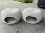 2x Curver Cozy kattenmand beige, Dieren en Toebehoren, Kattenmanden, Ophalen of Verzenden, Zo goed als nieuw, Overige