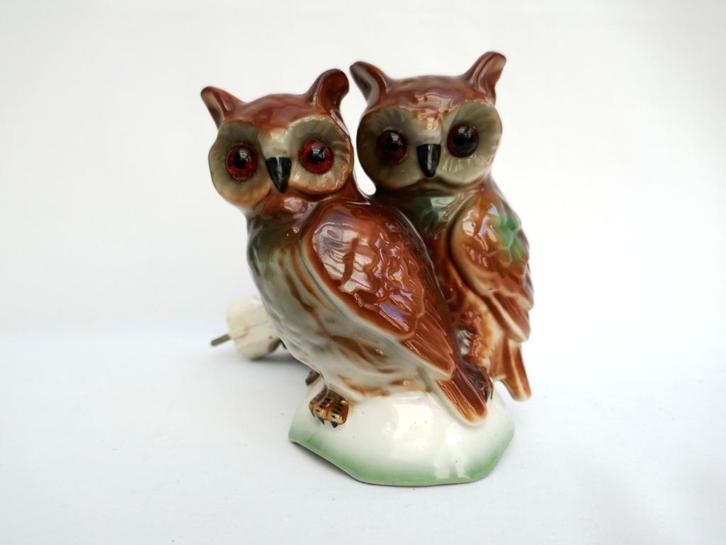 Uiltjes - lampje te gebruiken voor geurolie - Porselein, Antiek en Kunst, Antiek | Lampen, Ophalen