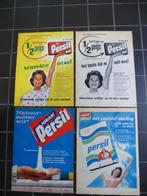 4 oude advertenties van Persil, 1961/'63/'65, Ophalen of Verzenden, Zo goed als nieuw, Overige typen