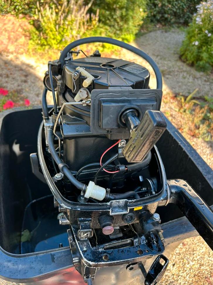 4pk 4takt buitenboordmotor met 6pk carburateur, Watersport en Boten, Bootonderdelen, Zo goed als nieuw, Motor en Techniek, Motorboot