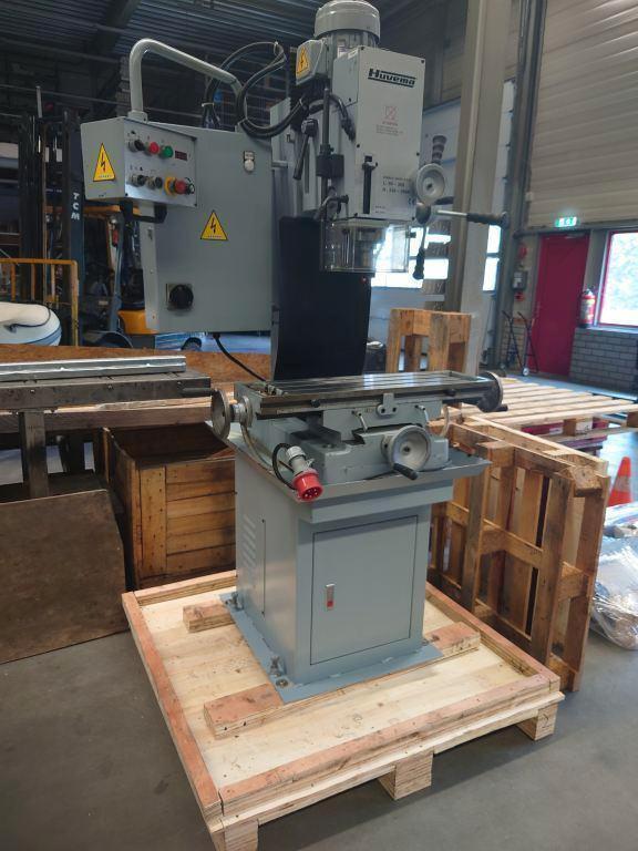 HUVEMA Kolom Boor & Freesmachine Z.G.A.N. 400 Volt, Doe-het-zelf en Verbouw, Gereedschap | Boormachines, Zo goed als nieuw, Kolomboormachine