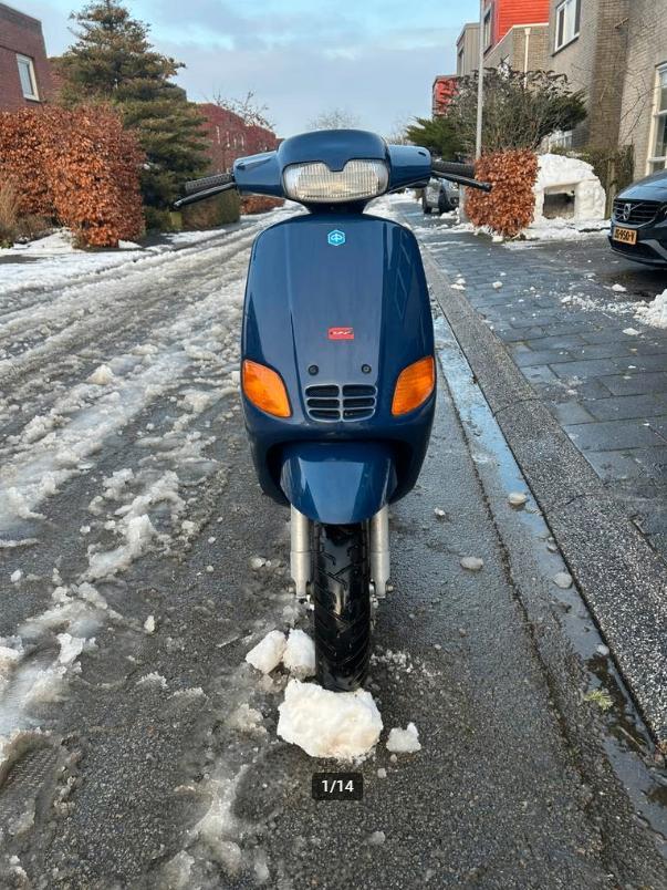 Zip type 2, Fietsen en Brommers, Scooters | Piaggio, Gebruikt, Zip, Maximaal 45 km/u, Tweetakt, Ophalen