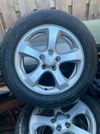 Kia velgen 17 inch met zomerbanden, Auto-onderdelen, Ophalen, Velg(en), 17 inch, Zomerbanden